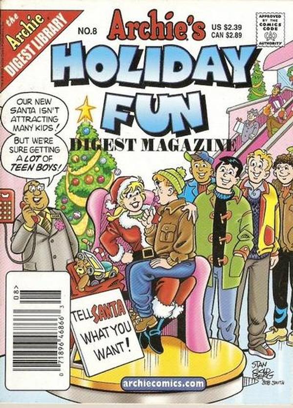 Archie's Holiday Fun Digest #8 cover