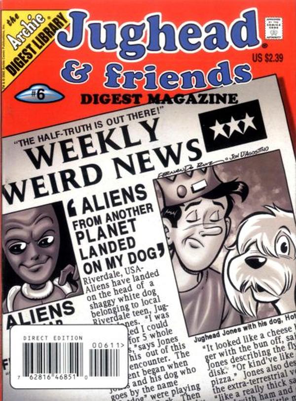 Jughead & Friends Digest Magazine #6 cover