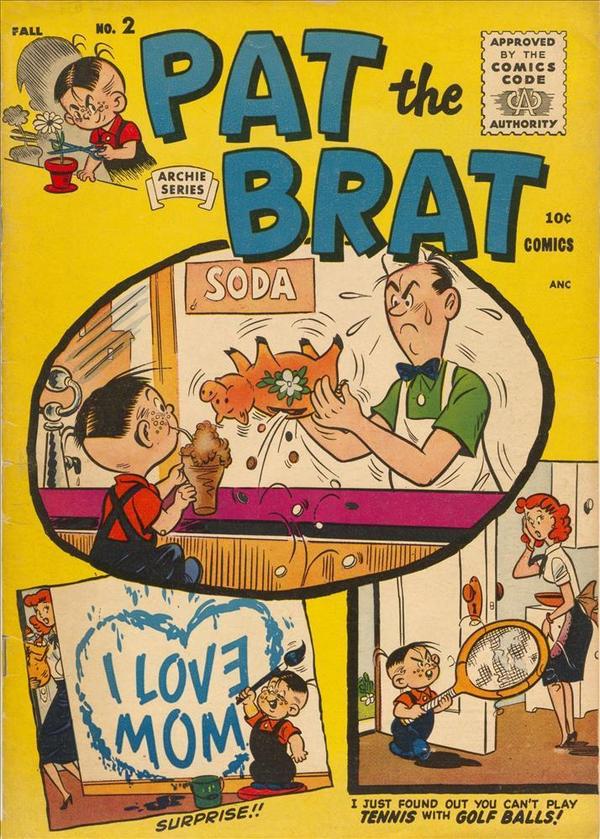 Pat the Brat #2 cover