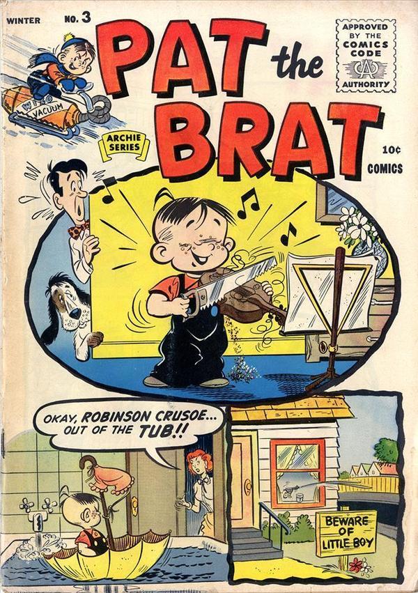 Pat the Brat #3 cover