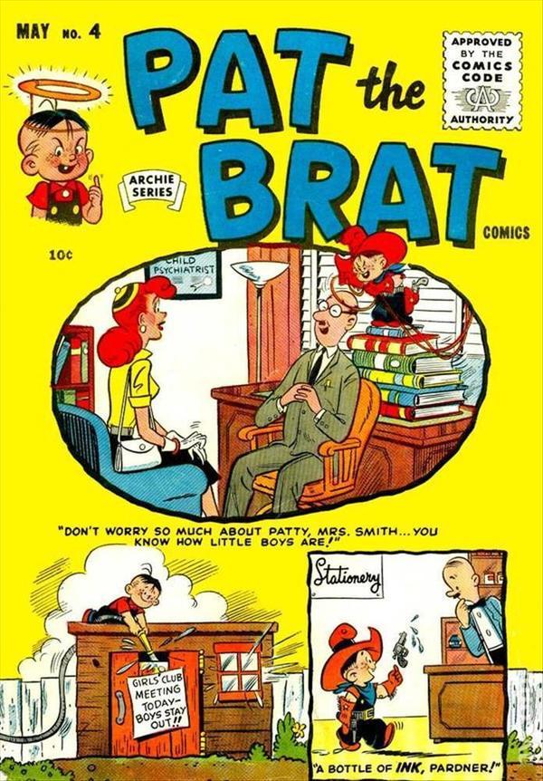 Pat the Brat #4 cover
