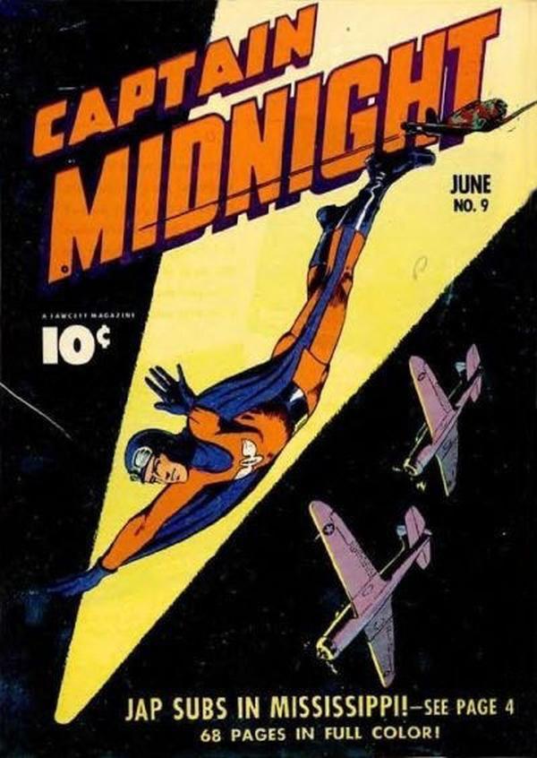 Captain Midnight #9 cover