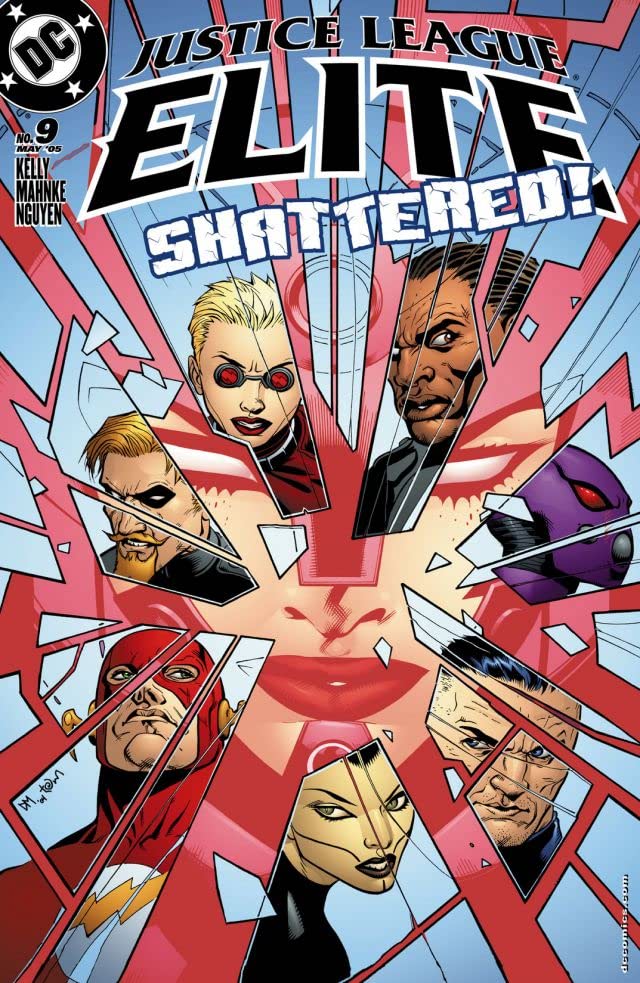 Justice League Elite #9 cover