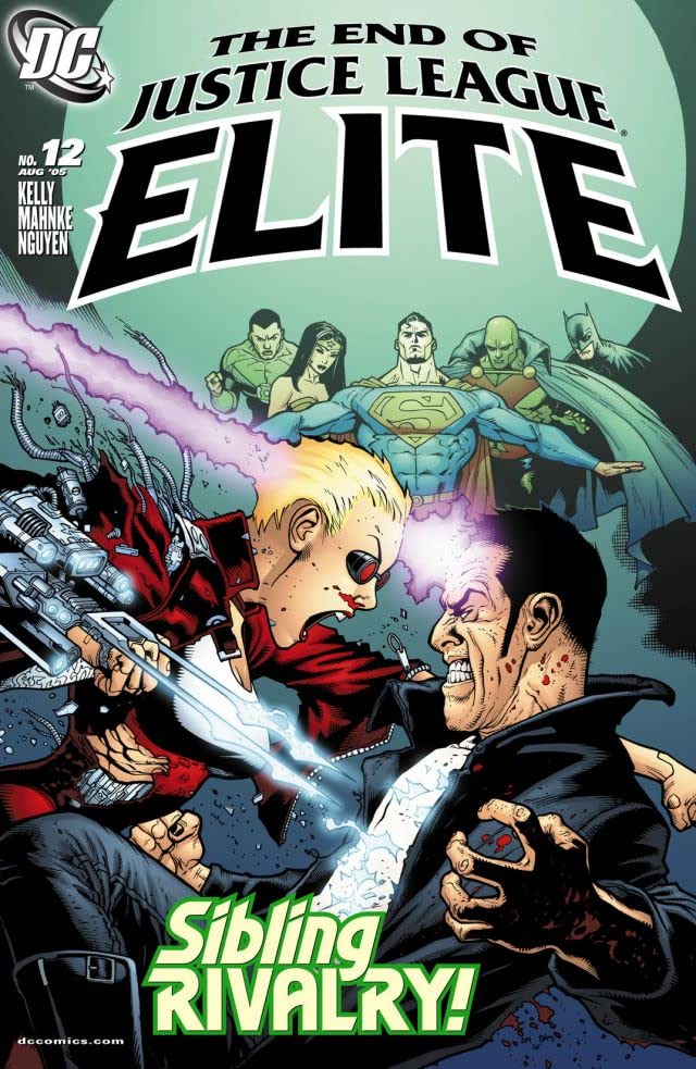 Justice League Elite #12 cover