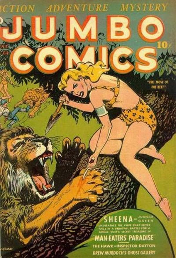 Jumbo Comics #52 cover