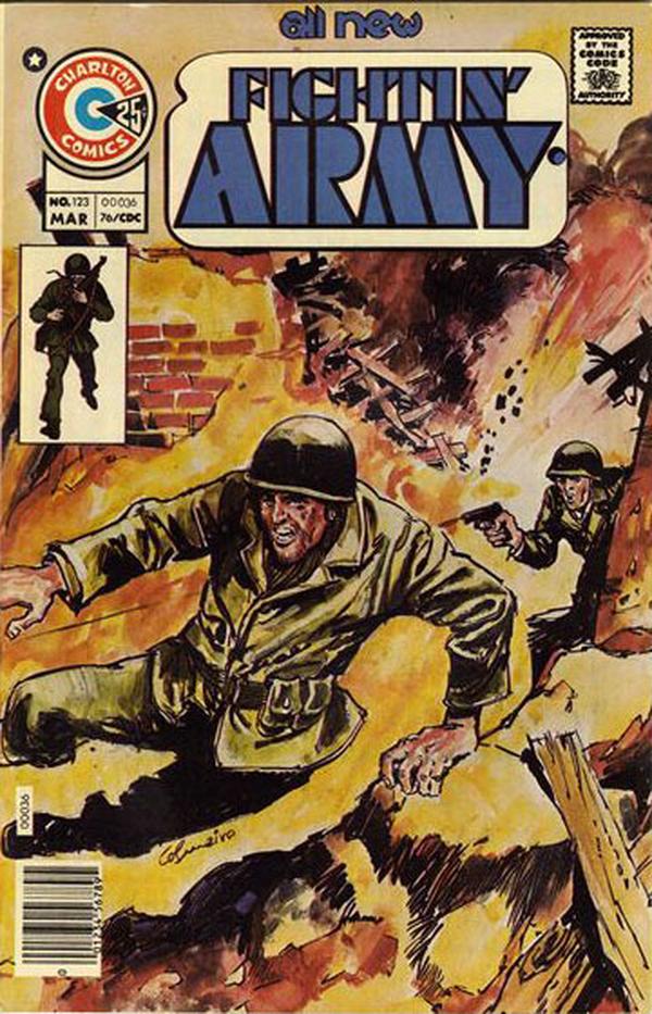 Fightin' Army #123 cover