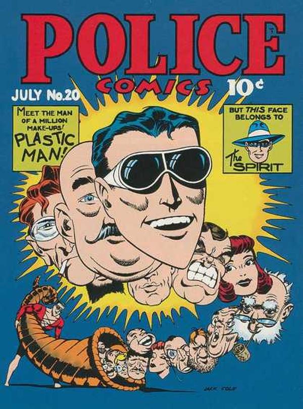 Police Comics #20 cover