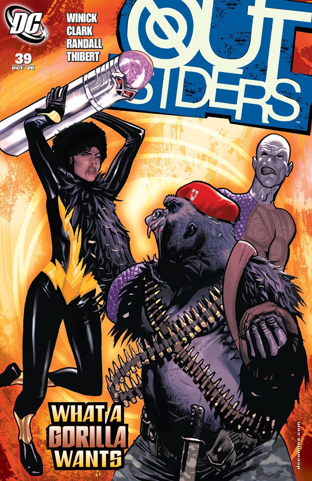 Outsiders #39 cover