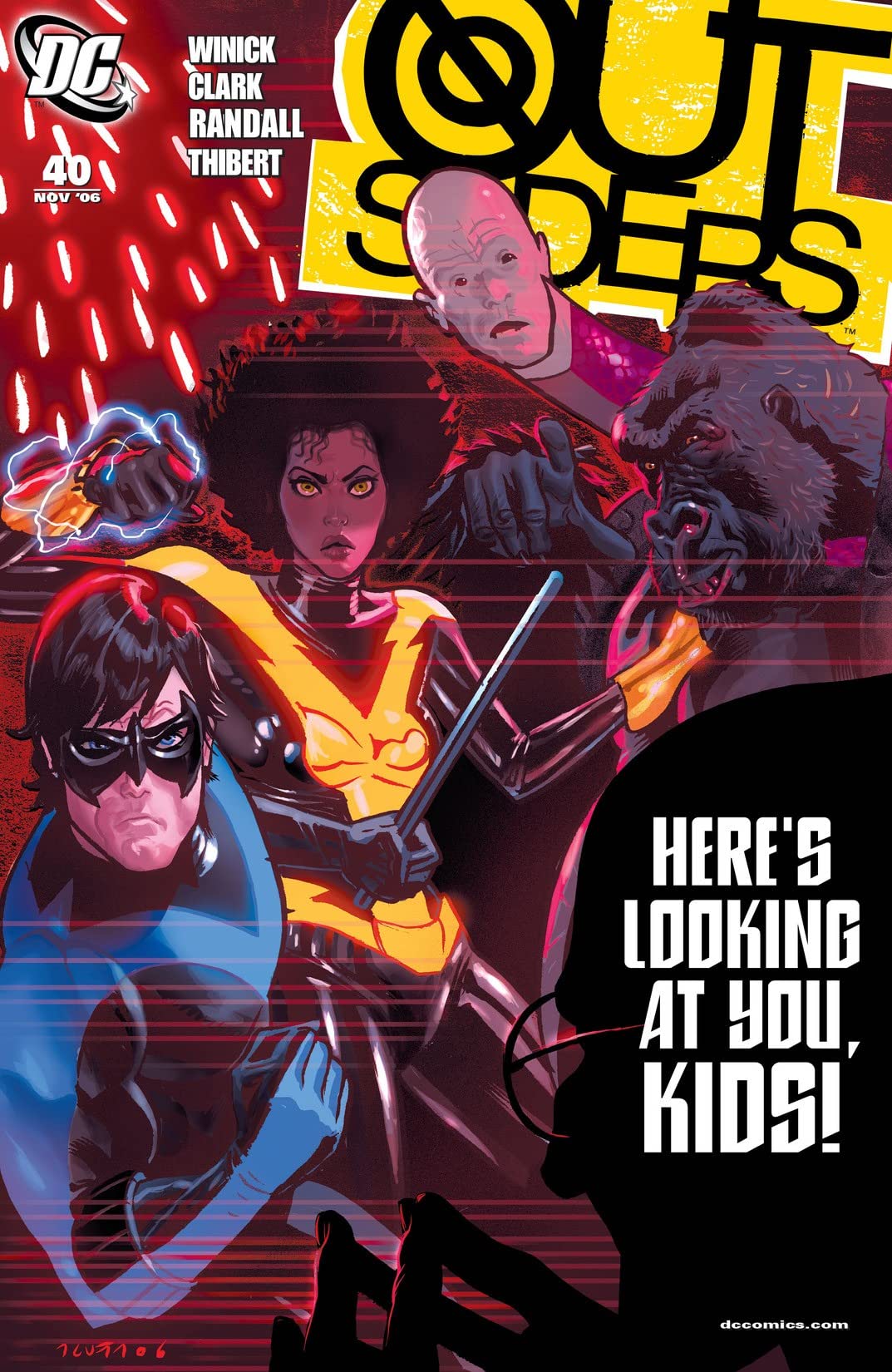 Outsiders #40 cover