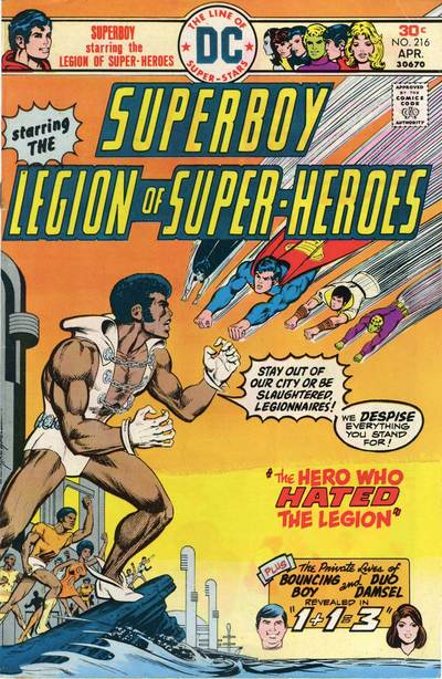 Superboy #216 cover