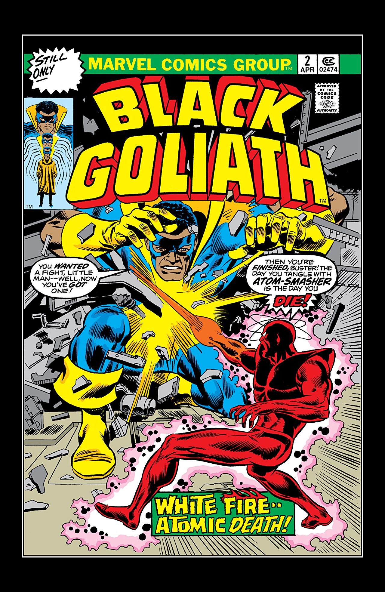 Black Goliath #2 cover
