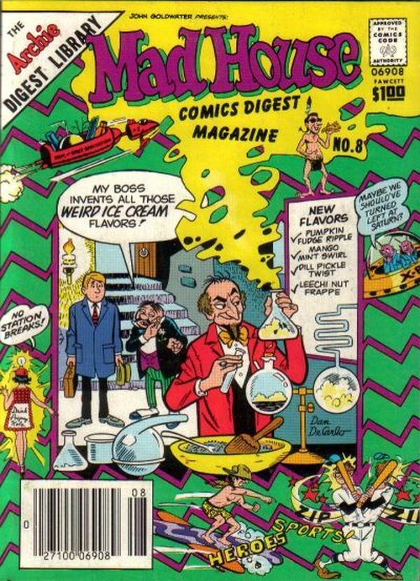 Madhouse Comics Digest #8 cover