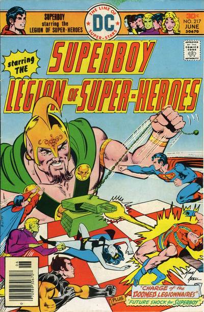 Superboy #217 cover