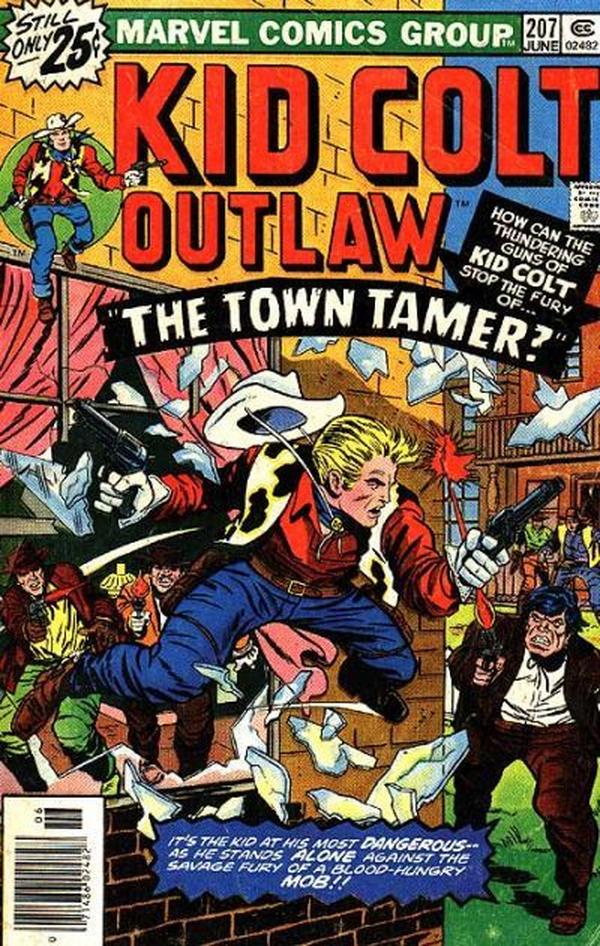 Kid Colt Outlaw #207 cover