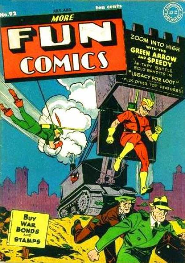 More Fun Comics #92 cover