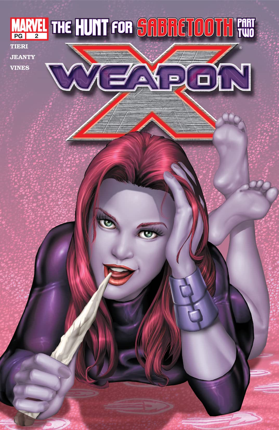 Weapon X #2 cover