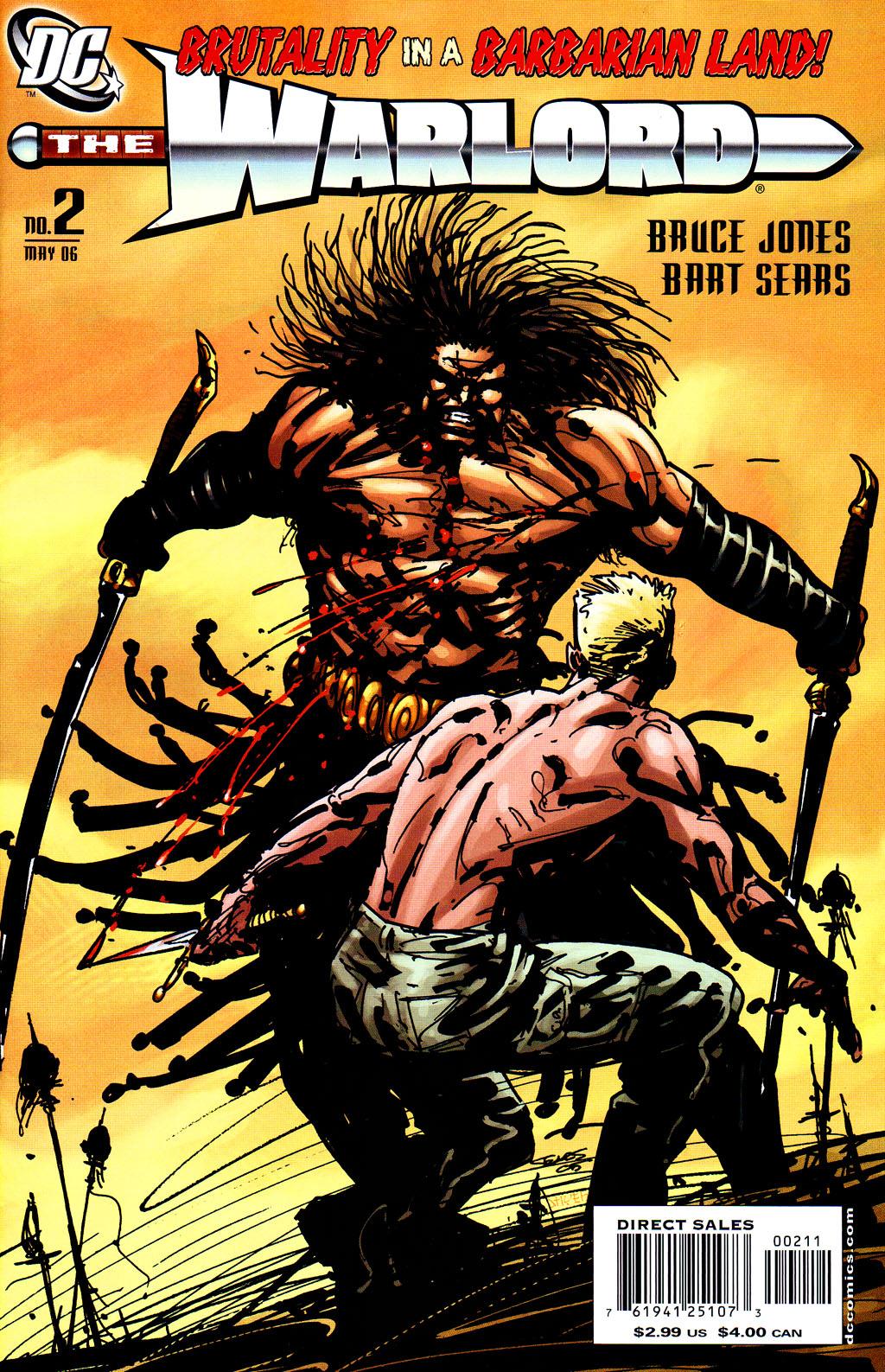 Warlord #2 cover
