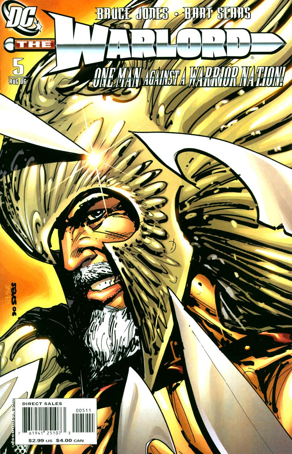 Warlord #5 cover