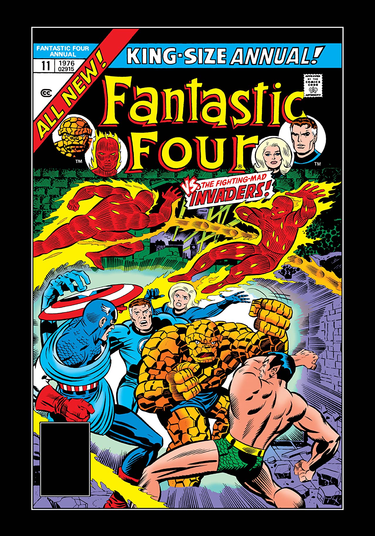 Fantastic Four Annual #11 cover