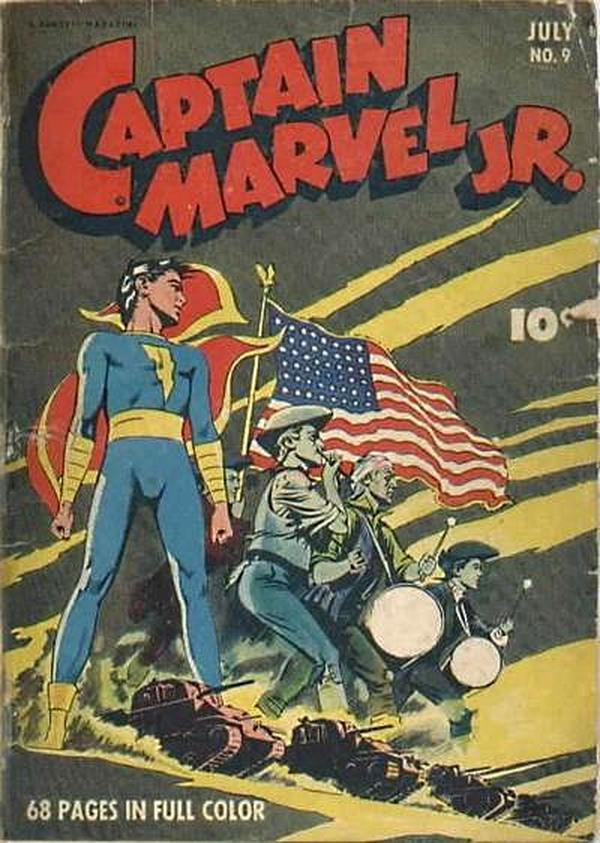 Captain Marvel Jr. #9 cover
