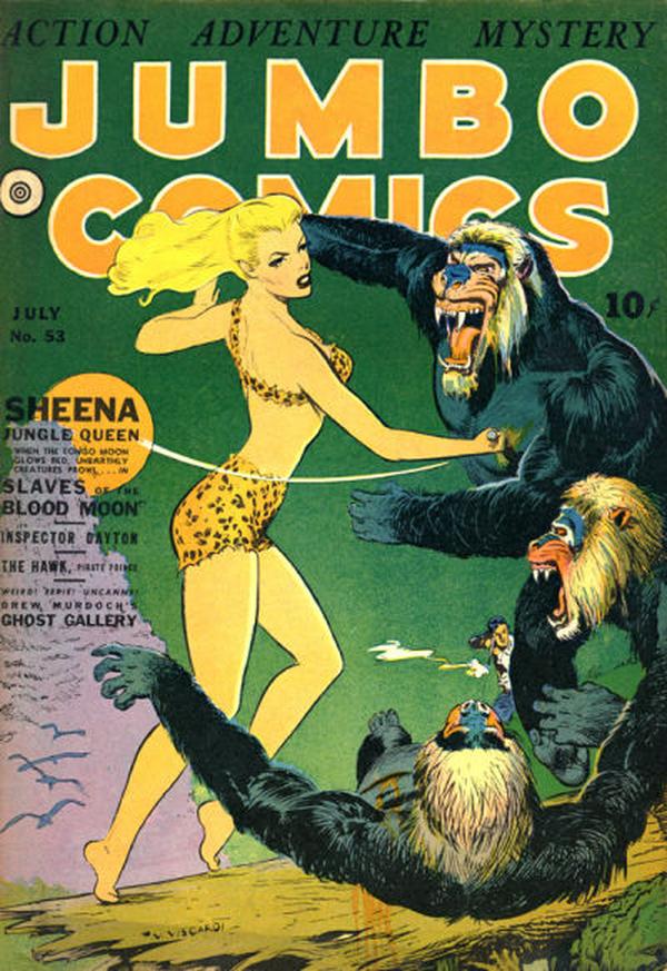 Jumbo Comics #53 cover