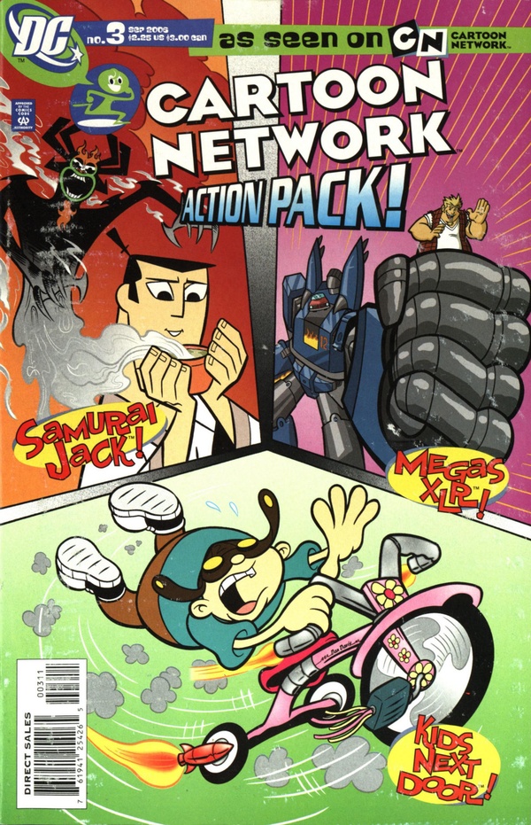 Cartoon Network Action Pack #3 cover