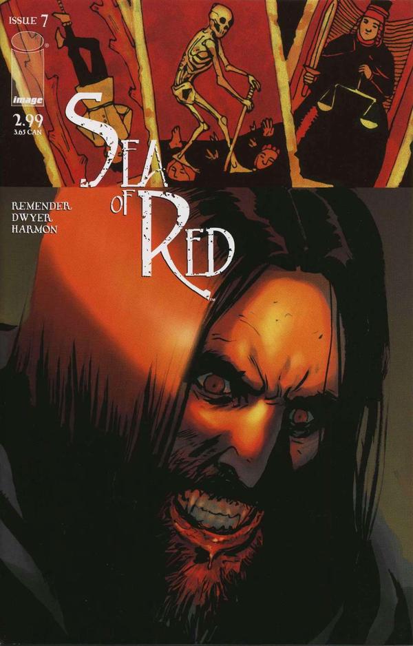 Sea of Red #7 cover