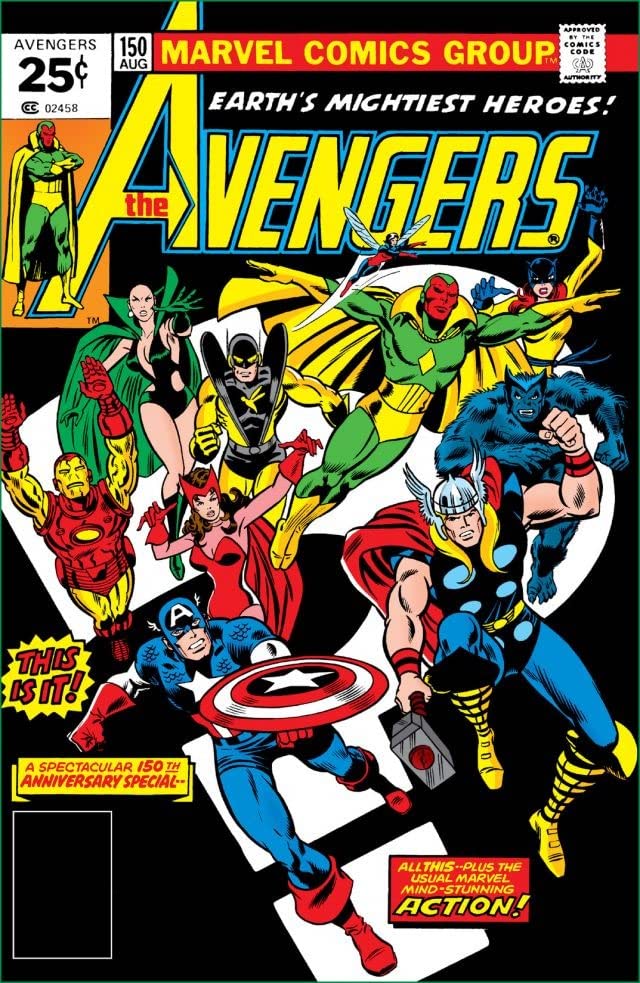 The Avengers #150 cover