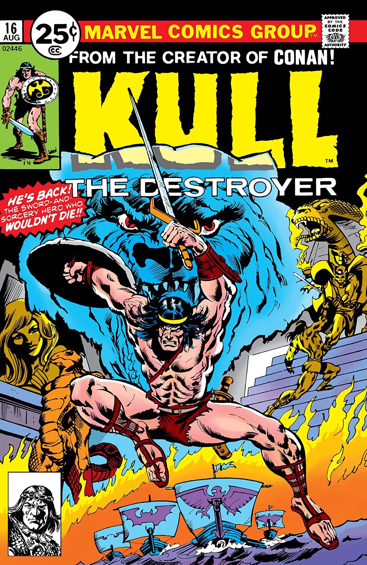 Kull, the Destroyer #16