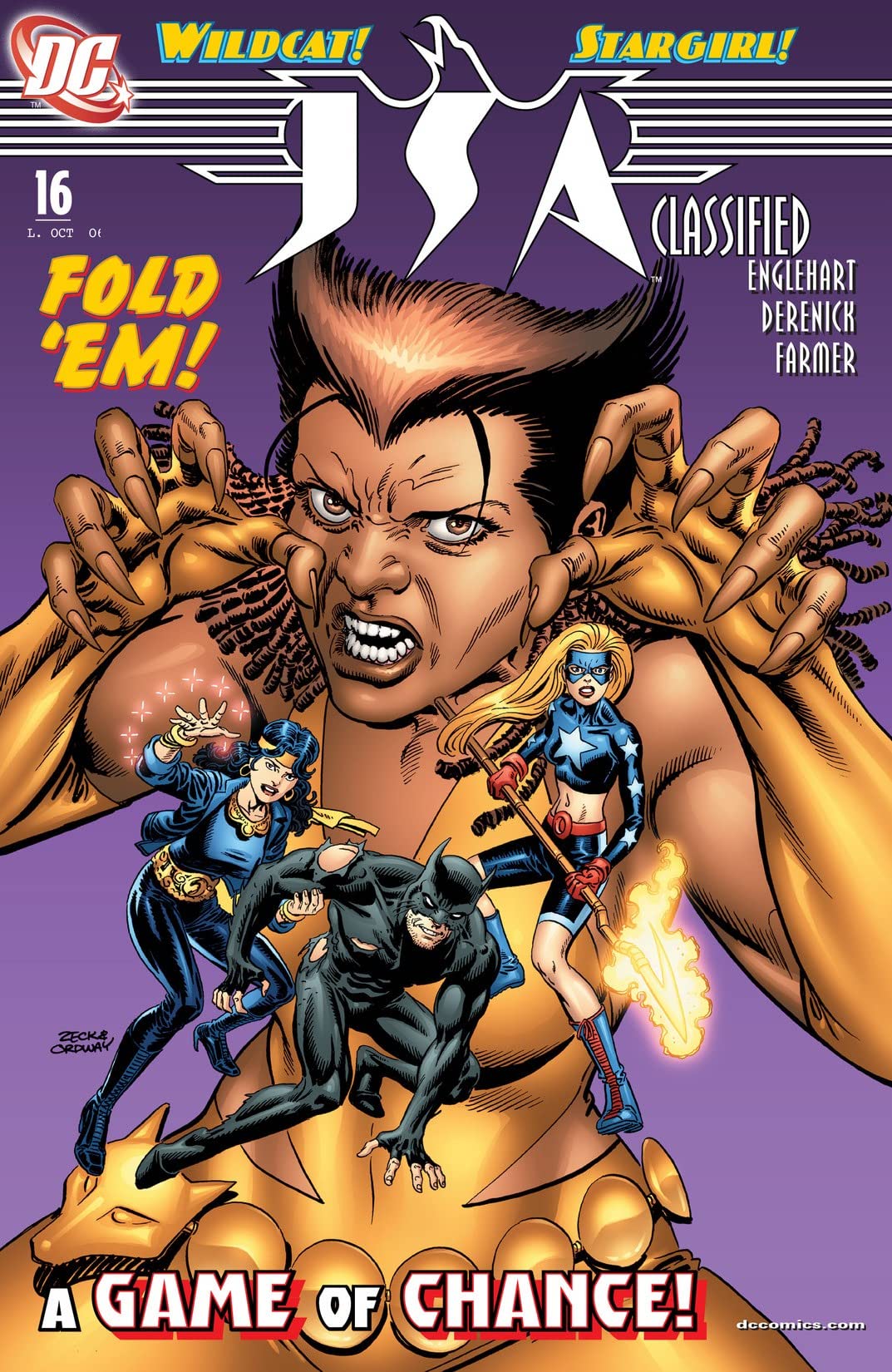 JSA: Classified #16 cover