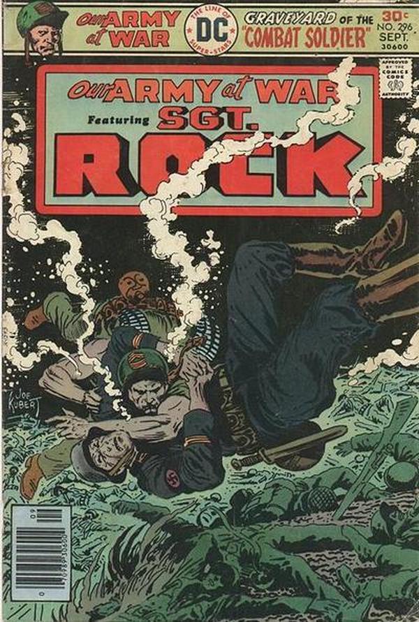 Our Army at War #296 cover