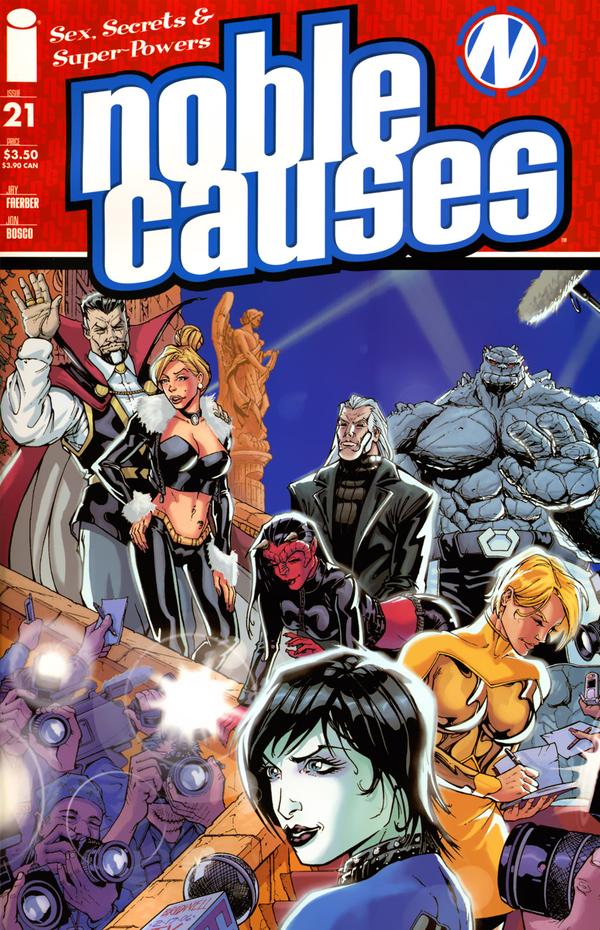 Noble Causes #21 cover