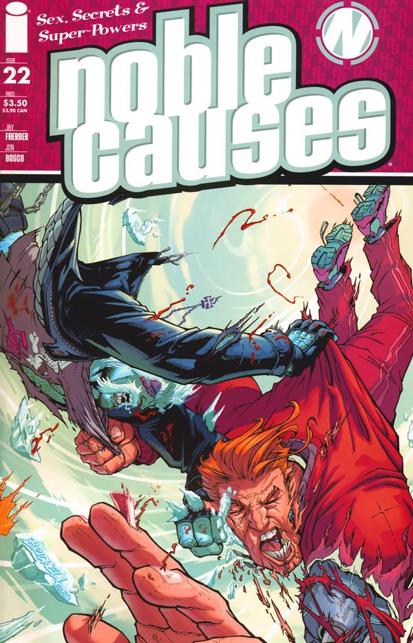 Noble Causes #22 cover