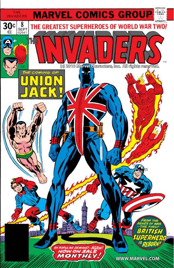 The Invaders #8 cover