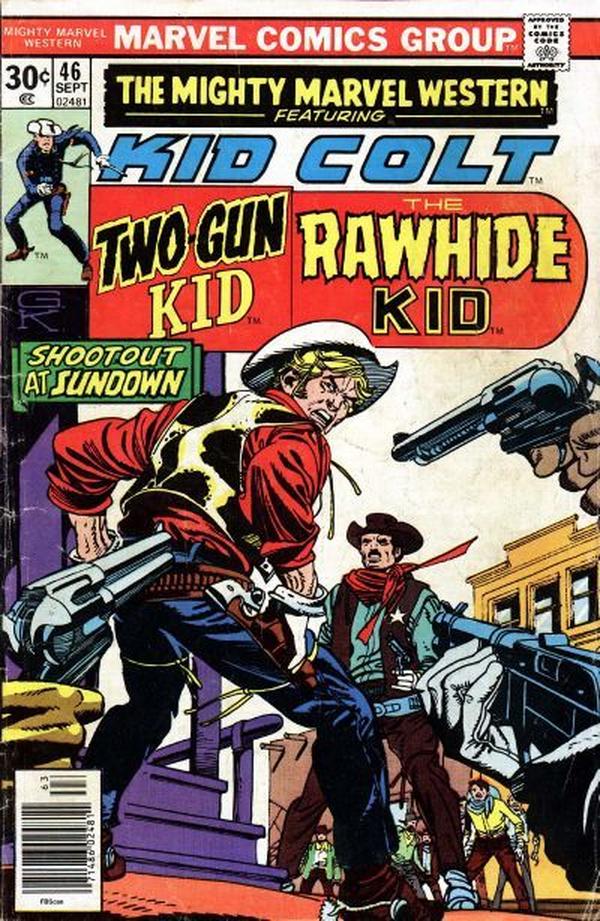 The Mighty Marvel Western #46 cover