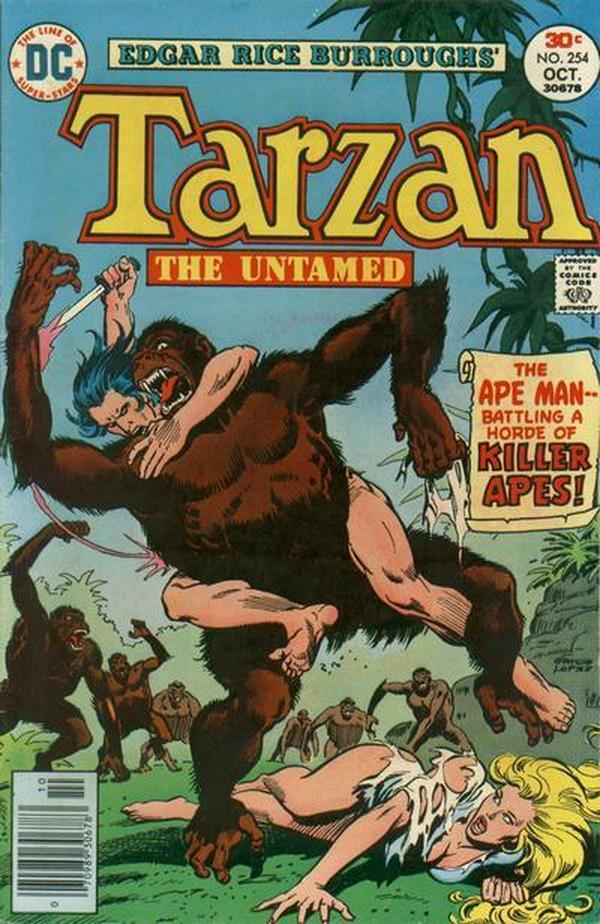 Tarzan #254 cover