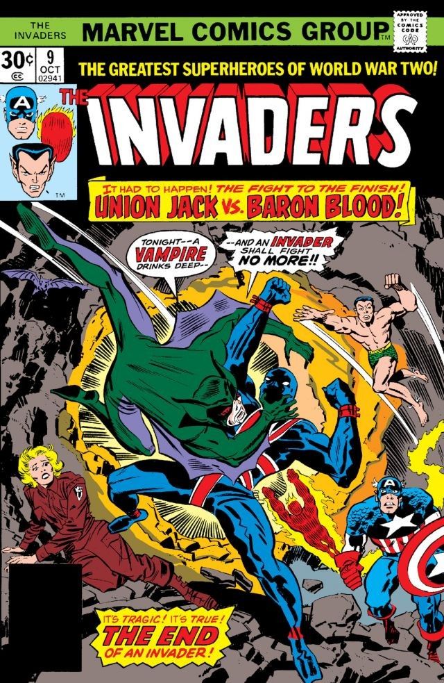 The Invaders #9 cover