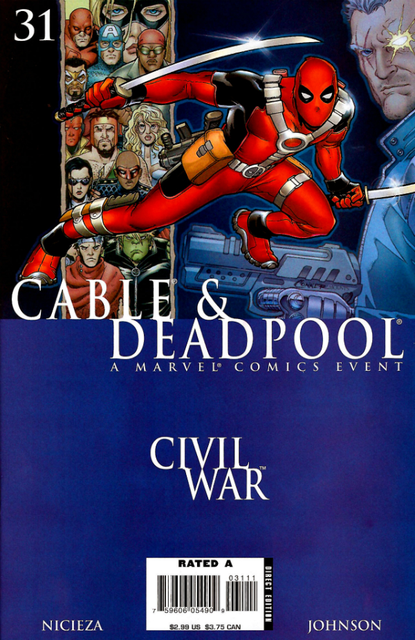 Cable & Deadpool #31 cover