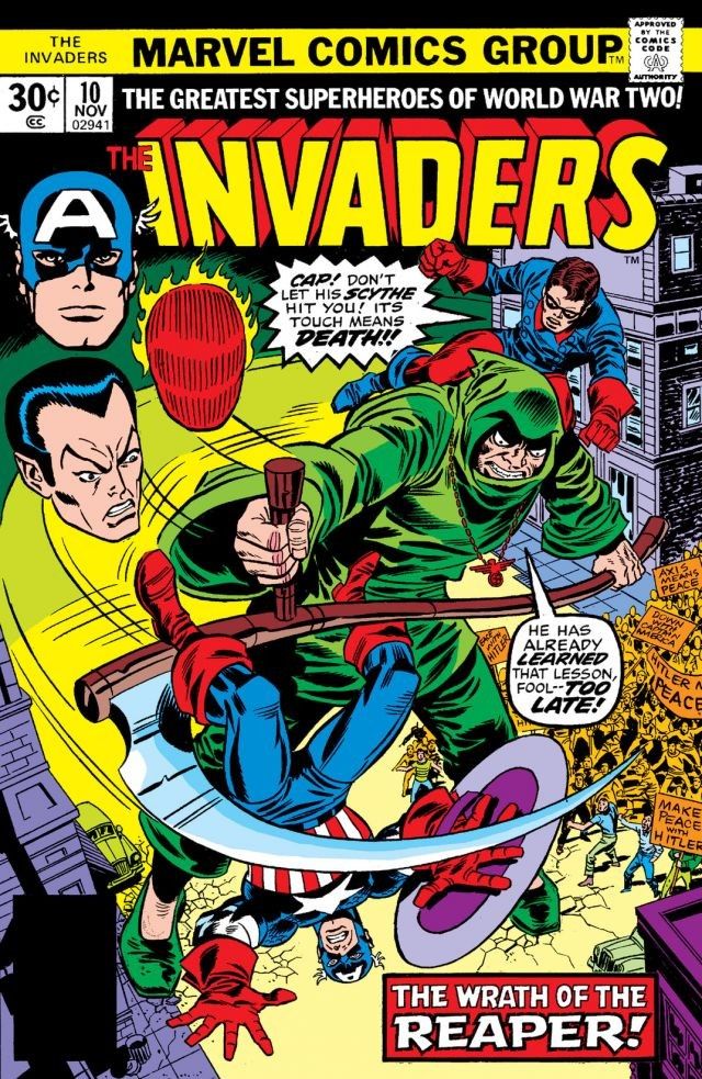 The Invaders #10 cover