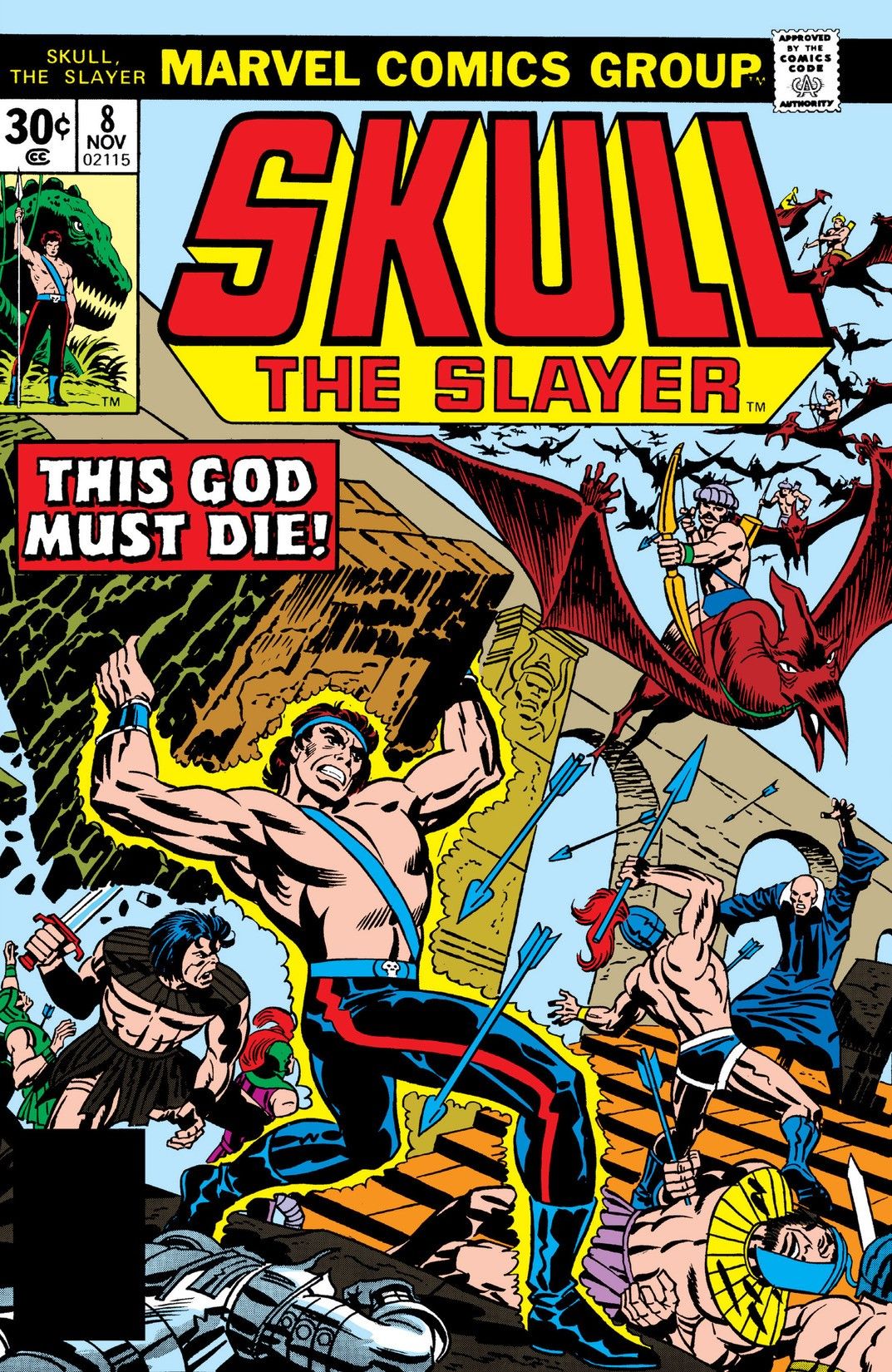 Skull the Slayer #8 cover