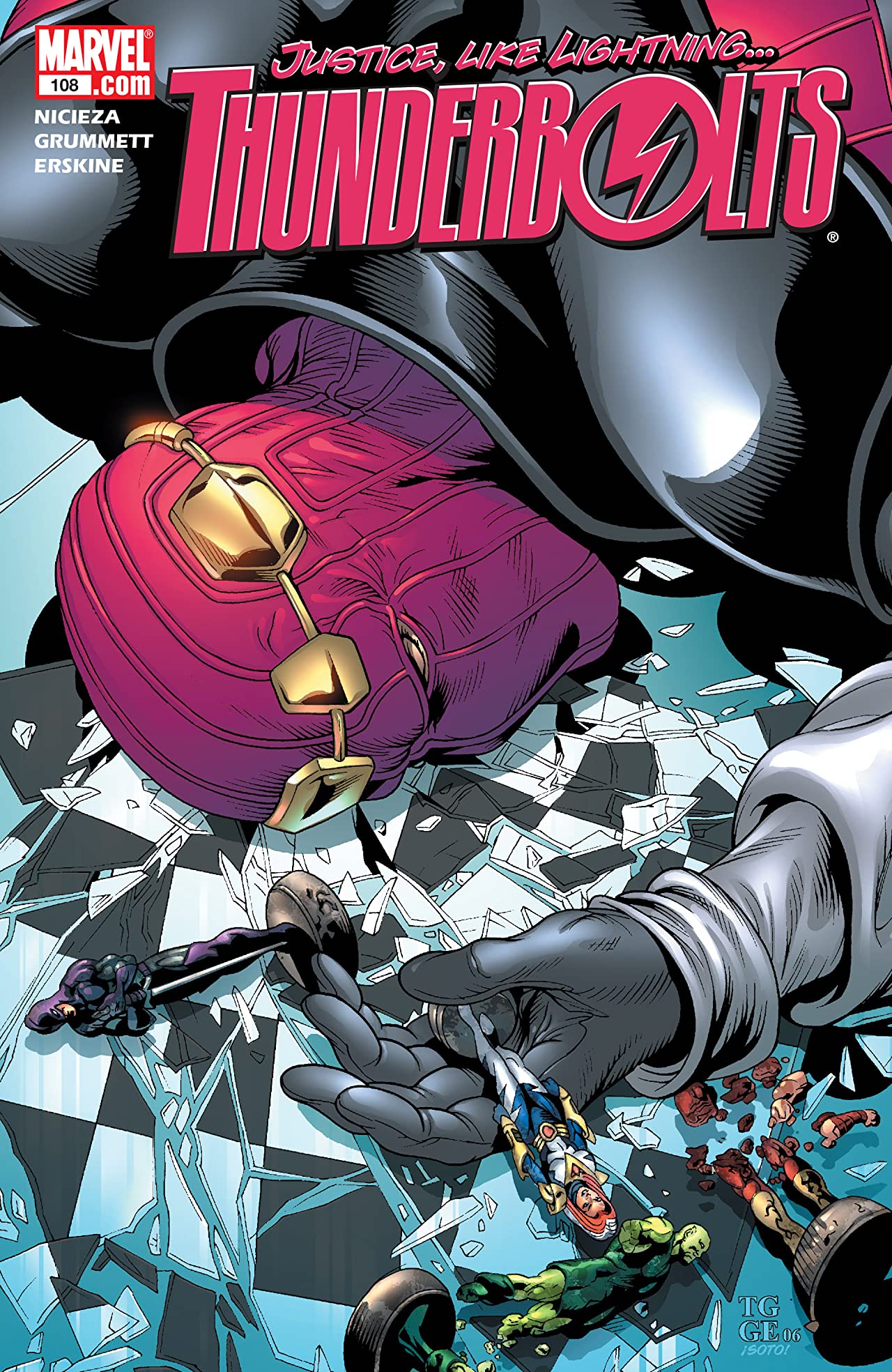 Thunderbolts #108 cover