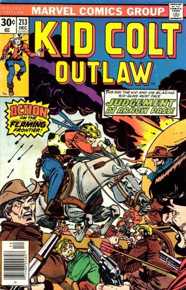 Kid Colt Outlaw #213 cover