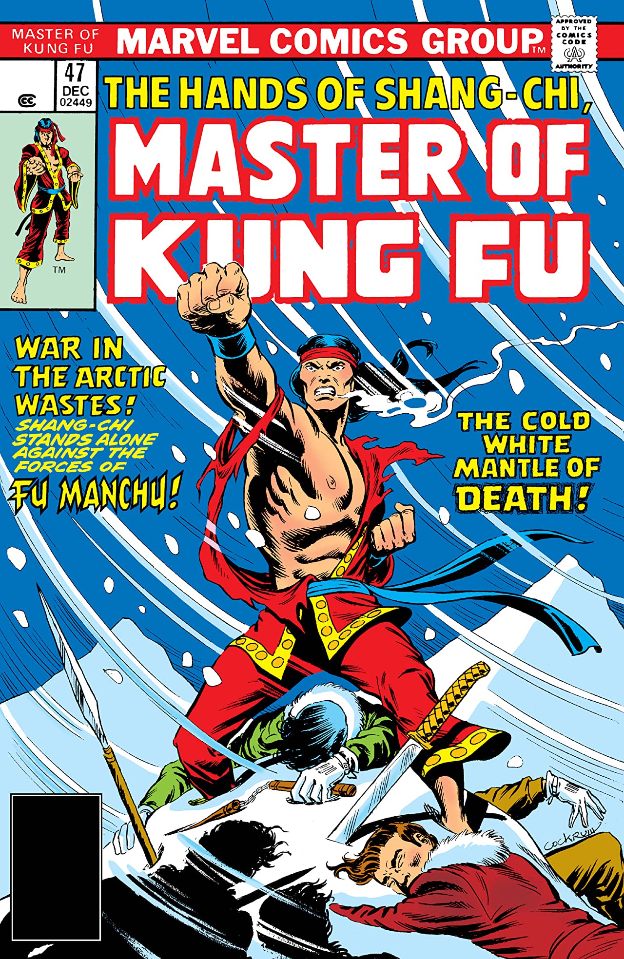 Master of Kung Fu #47 cover