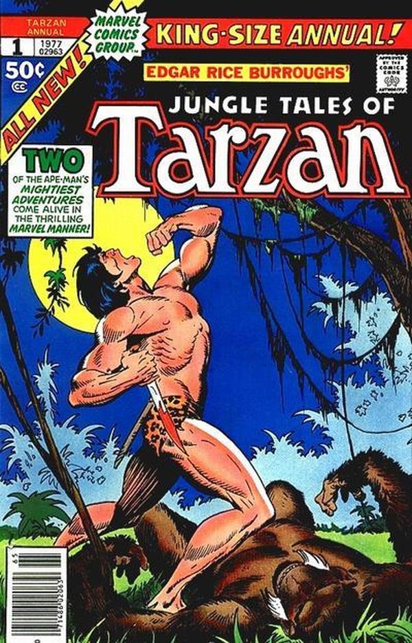 Tarzan Annual #1 cover