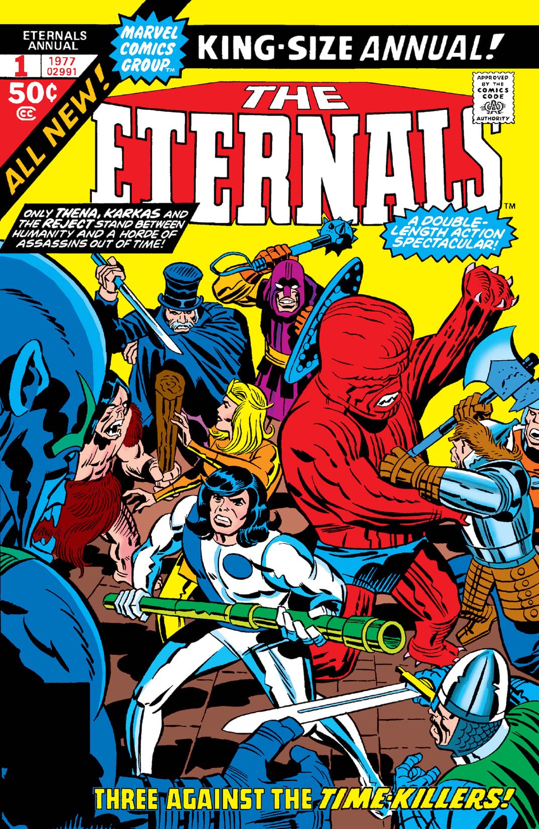The Eternals Annual #1 cover