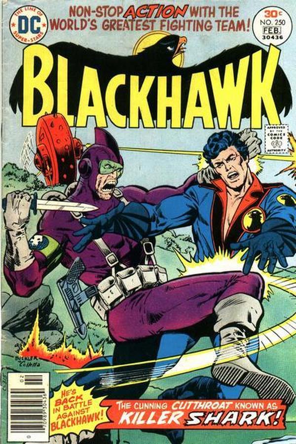 Blackhawk #250 cover