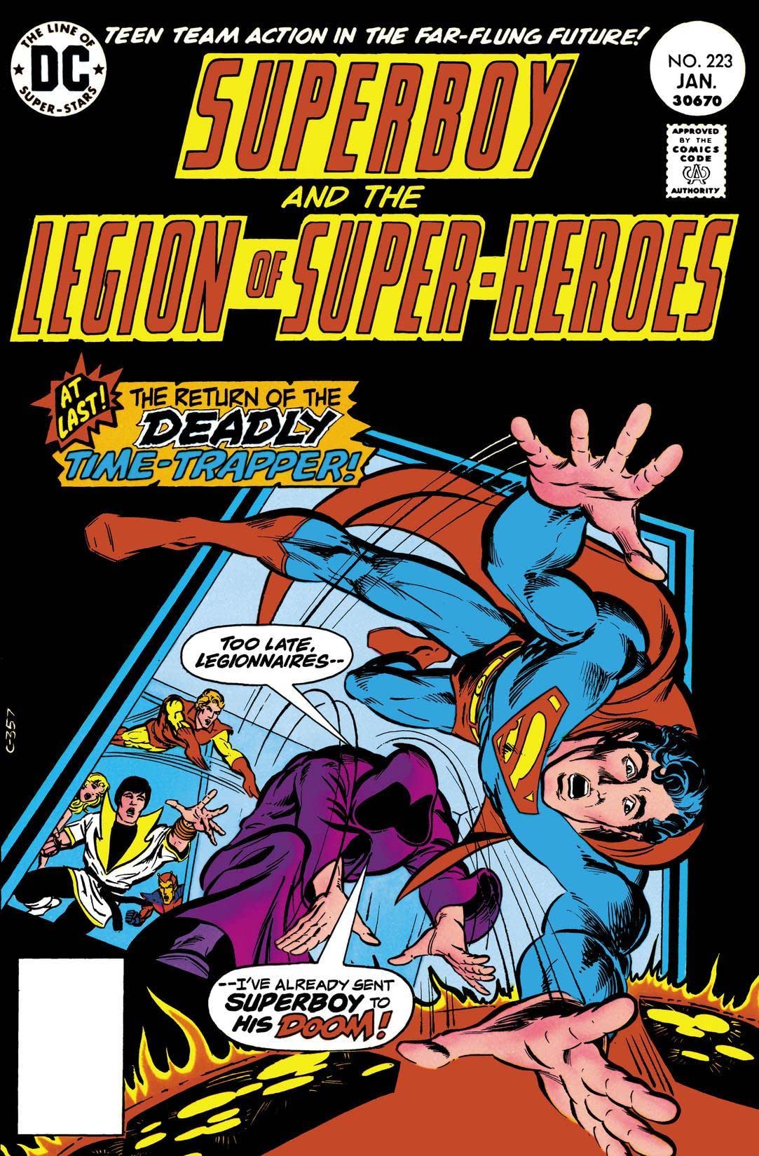Superboy #223 cover