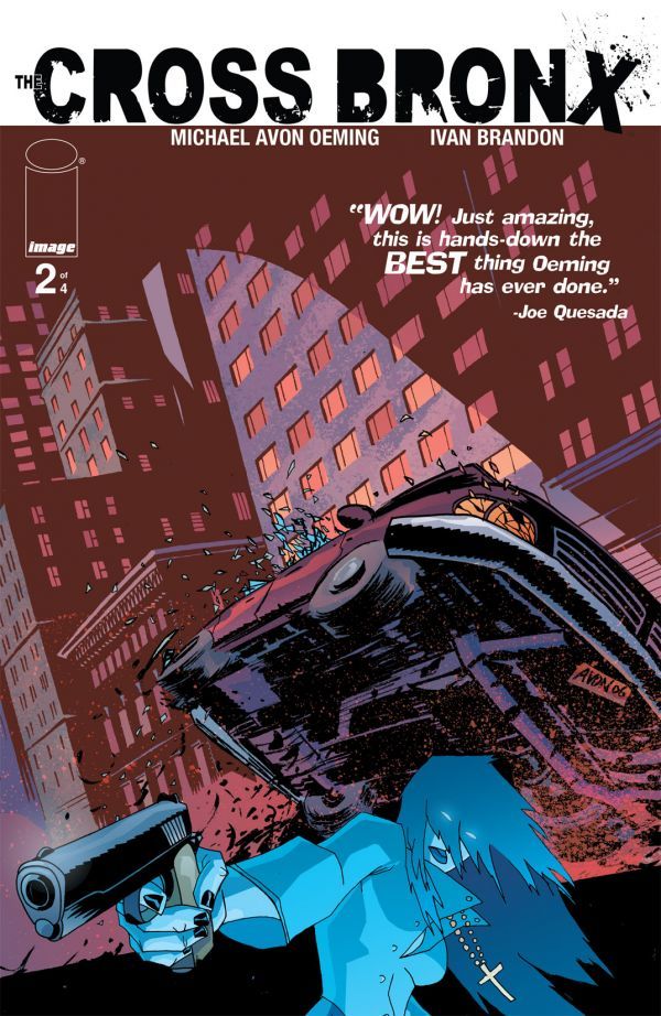 The Cross Bronx #2 cover