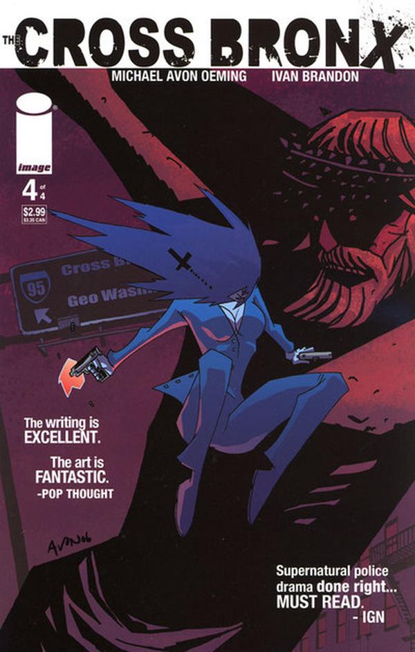 The Cross Bronx #4 cover