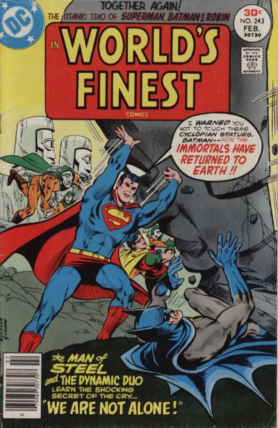 World's Finest Comics #243 cover